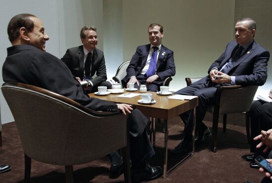 Dmitry Medvedev attends G20 summit in Seoul