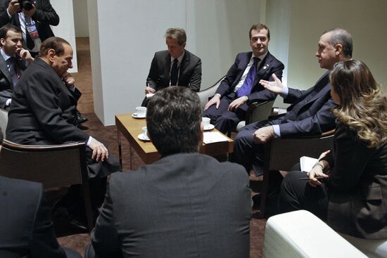 Dmitry Medvedev attends G20 summit in Seoul