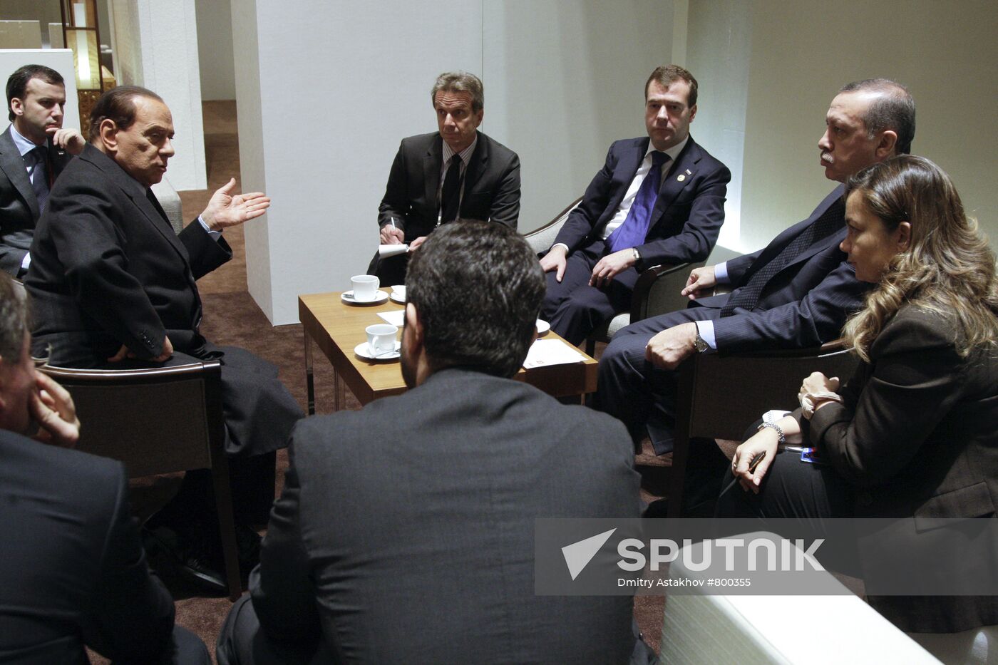 Dmitry Medvedev attends G20 summit in Seoul