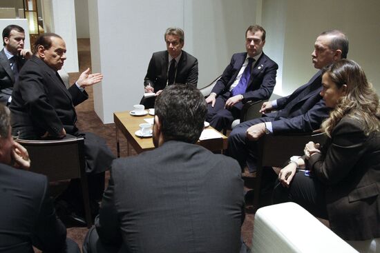 Dmitry Medvedev attends G20 summit in Seoul
