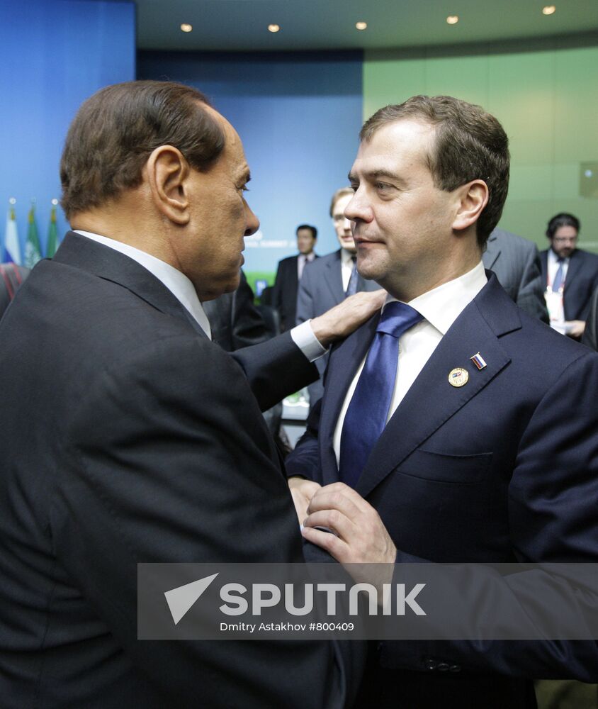 Dmitry Medvedev attends G20 summit in Seoul