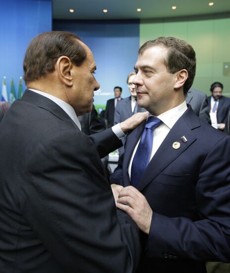 Dmitry Medvedev attends G20 summit in Seoul