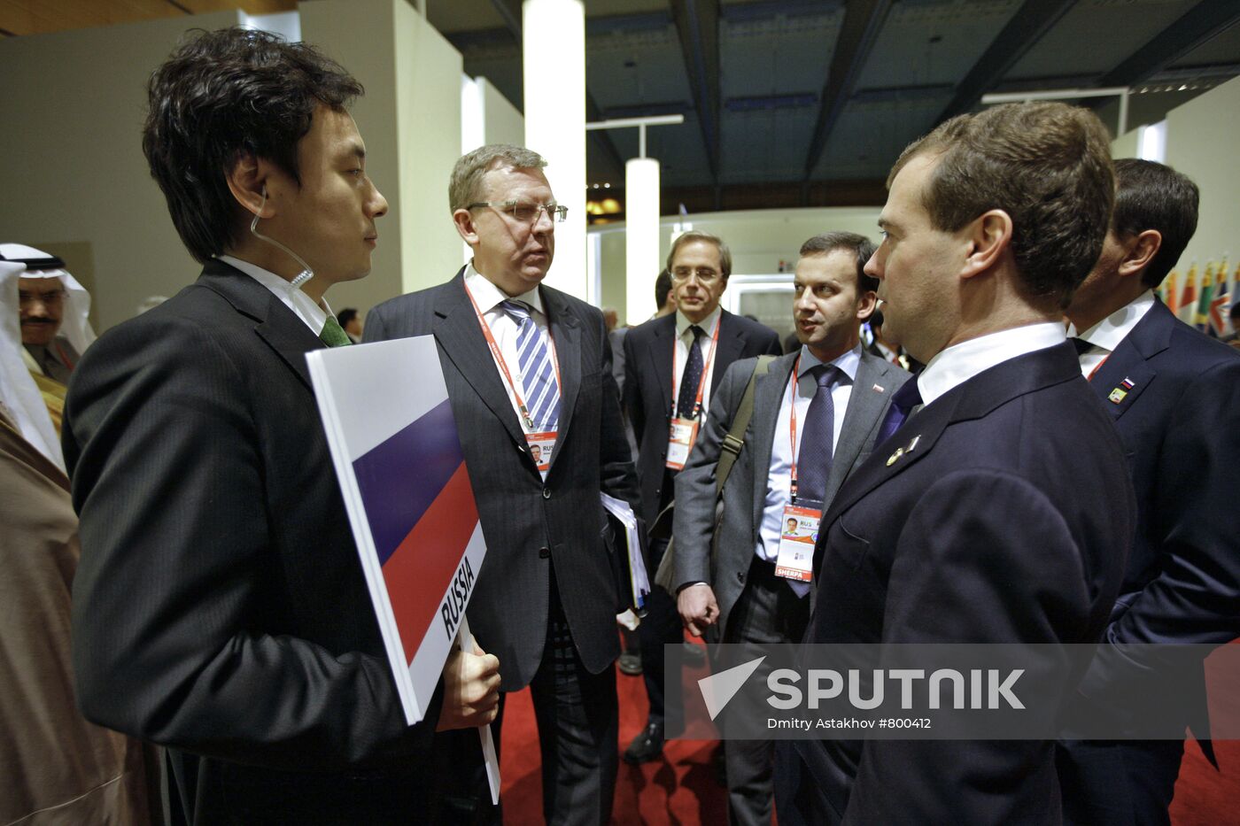 Dmitry Medvedev attends G20 summit in Seoul