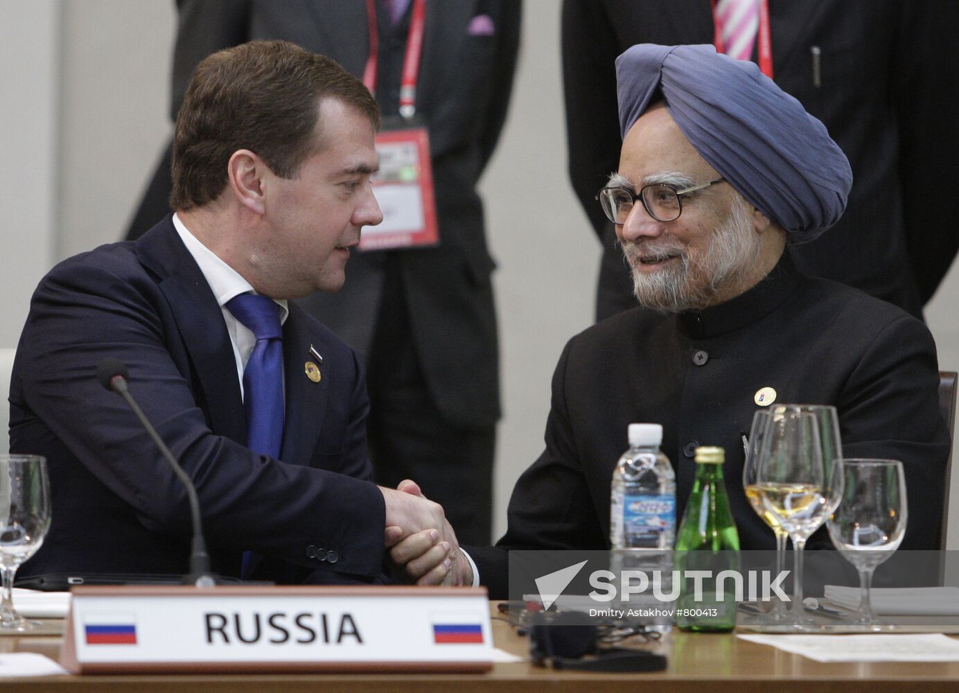 Dmitry Medvedev attends G20 summit in Seoul