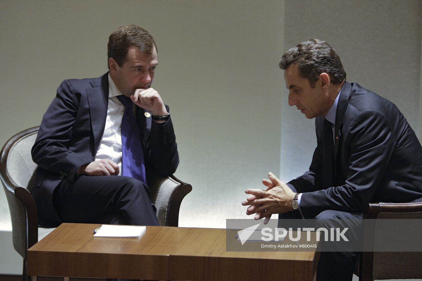 Dmitry Medvedev attends G20 summit in Seoul