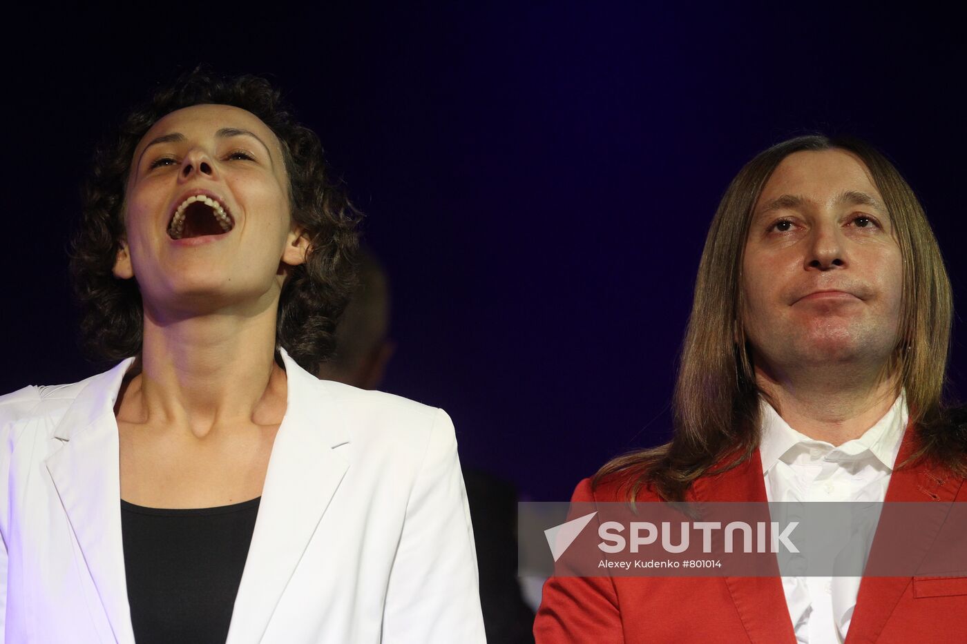 Yulia Chicherina and Shura