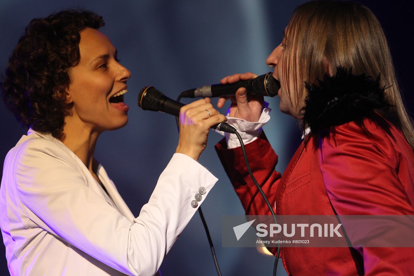 Yulia Chicherina and Shura