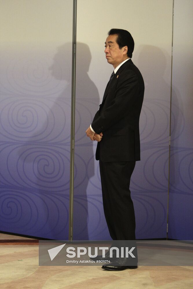 Japanese Prime Minister Naoto Kan