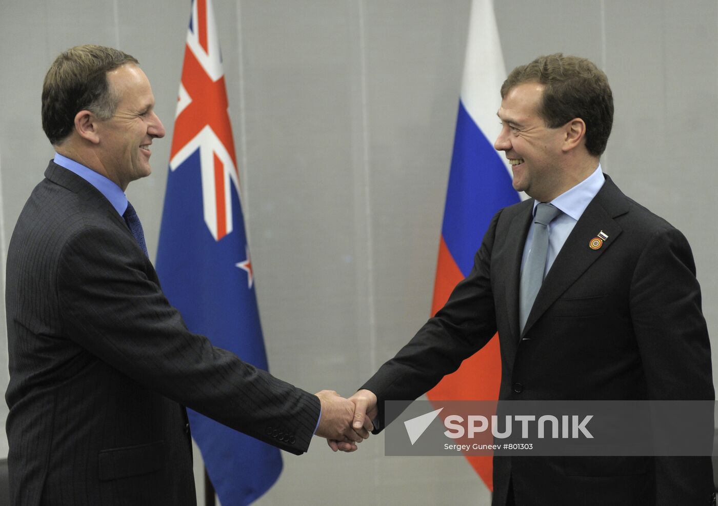 Dmitry Medvedev arrives for APEC summit in Japan