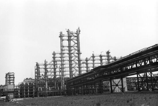 Polyethylene production plant
