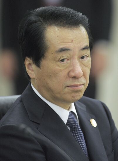 Japanese Prime Minister Naoto Kan