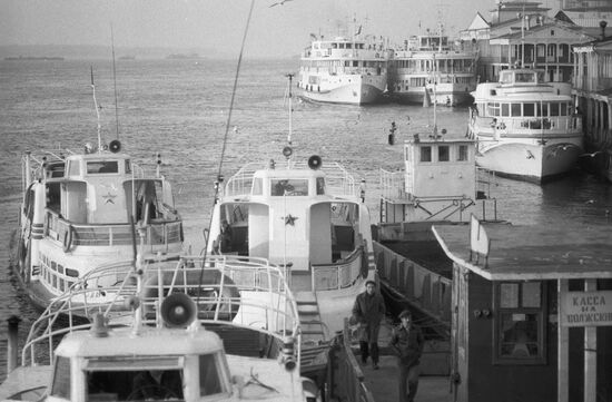 Landing stage in Volgograd
