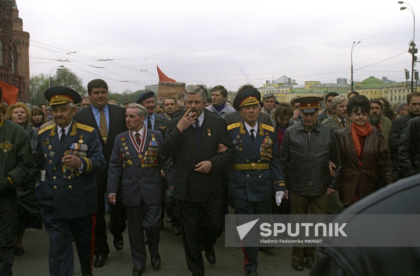 Celebrating Victory Day in Great Patriotic War