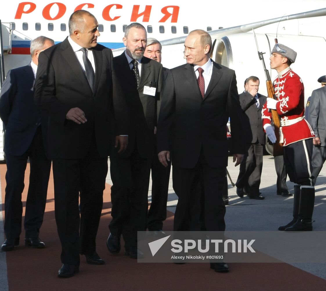 Vladimir Putin visits Bulgaria