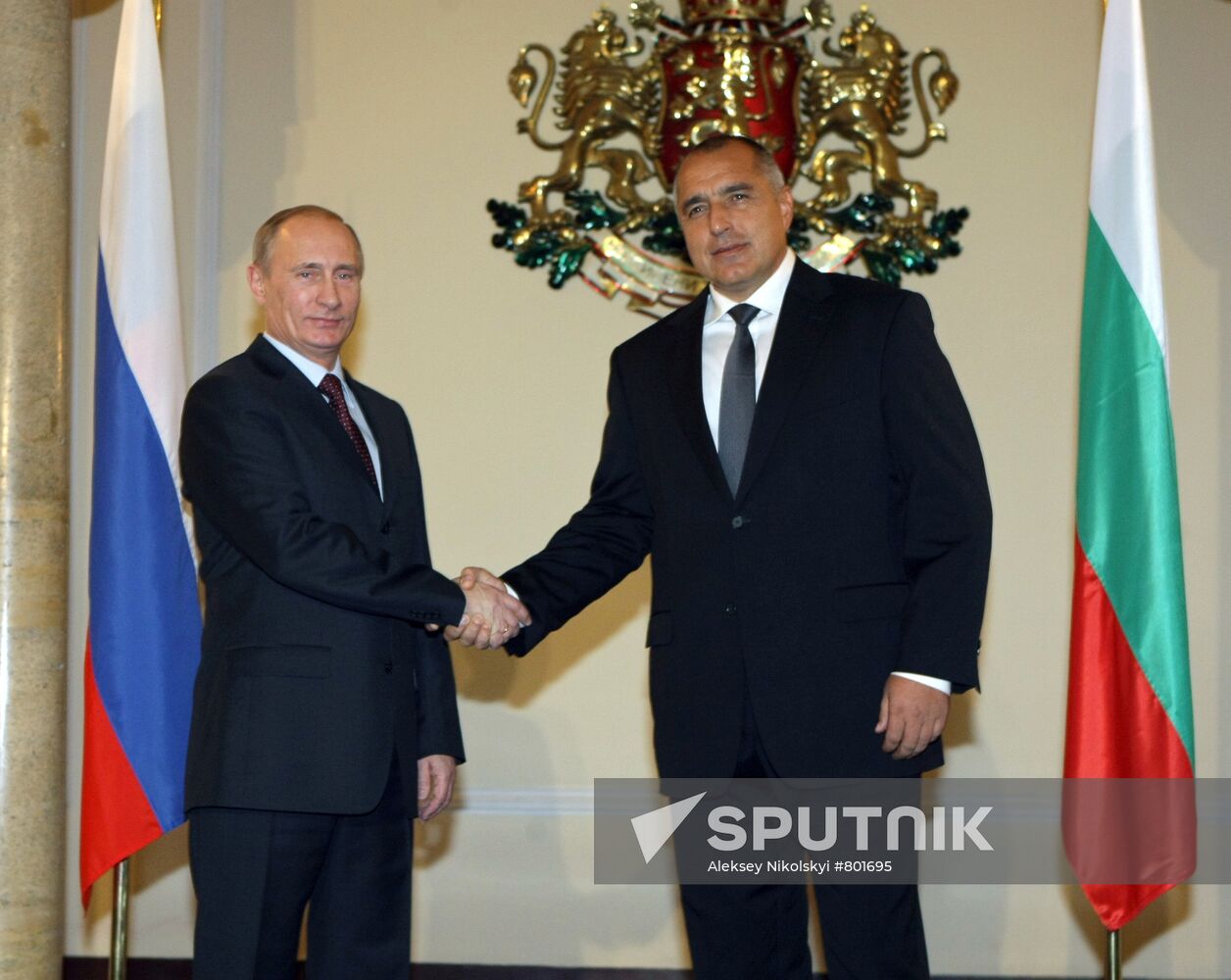 Vladimir Putin visits Bulgaria
