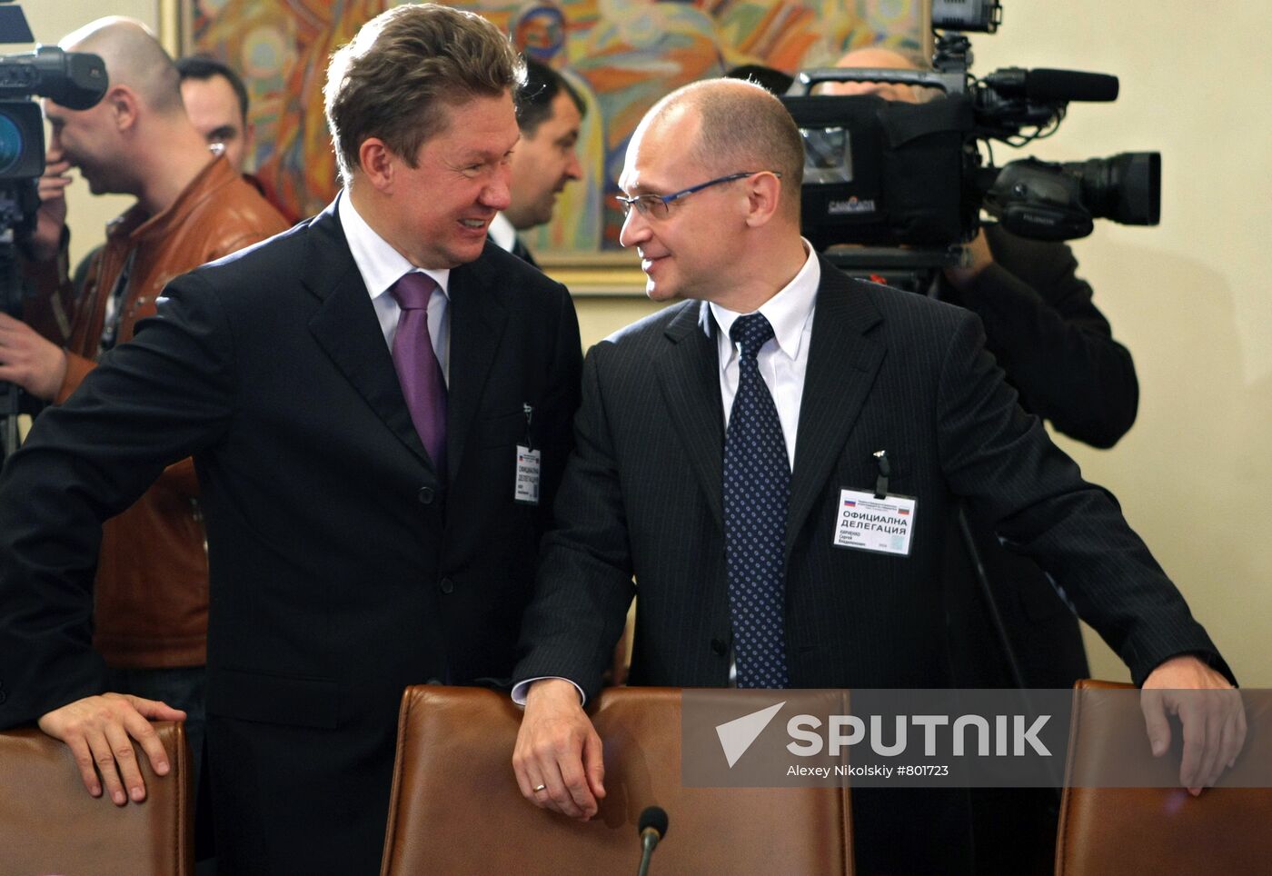 Alexei Miller, Sergei Kiriyenko