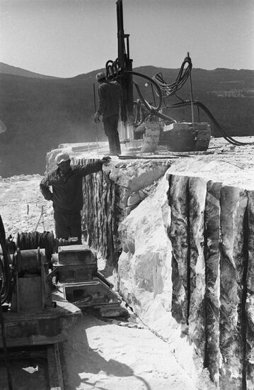 Marble quarry