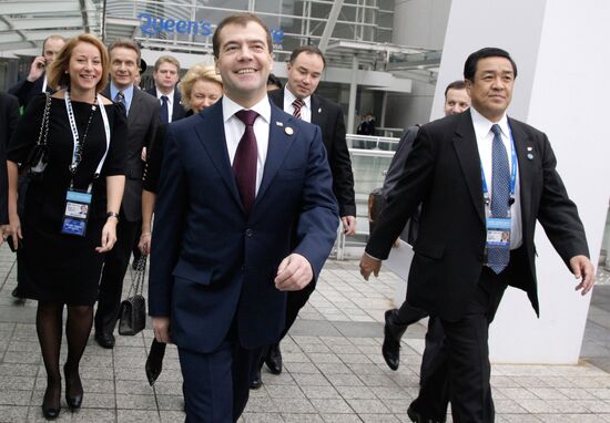 Dmitry Medvedev attends APEC summit in Japan. Day Two