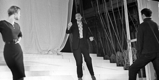 Actor and stage director Oleg Yefremov