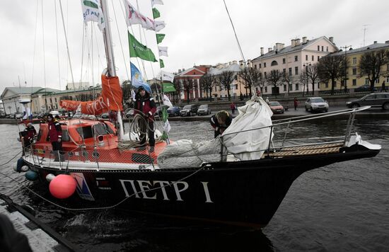 Peter I sailing yacht