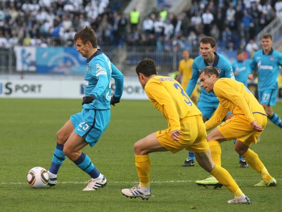 Russian Football Premier League. Zenit vs. Rostov
