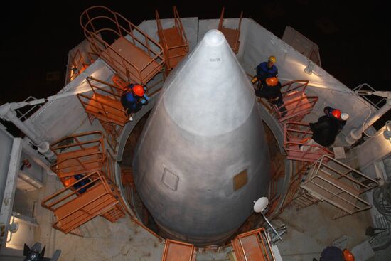 Launch of Proton-M with MSV-1 satellite