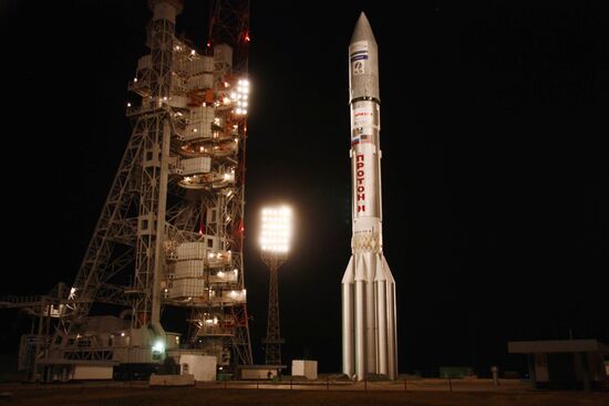 Launch of Proton-M with MSV-1 satellite