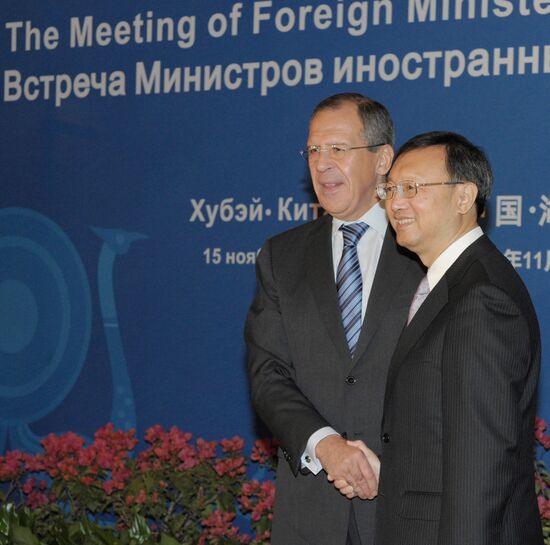 Sergei Lavrov and Yang Jiechi