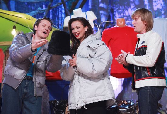 Vyacheslav Myasnikov, Anfisa Chekhova and Andrei Rozhkov