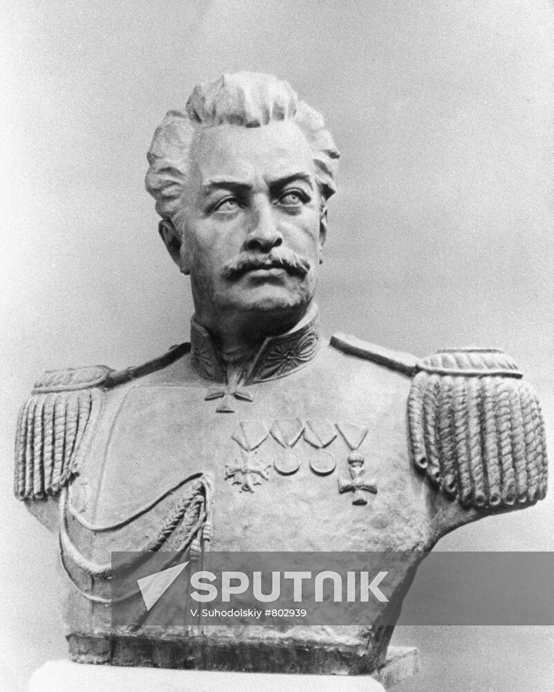 Bust of Nikolai Przhevalsky