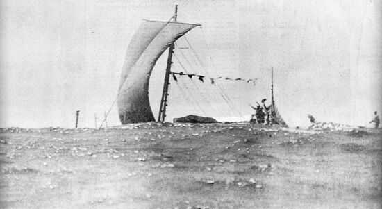 Atlantic expedition on "Pa-1" papyrian boat