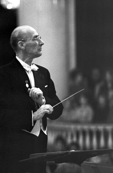 Conductor Yevgeny Mravinsky