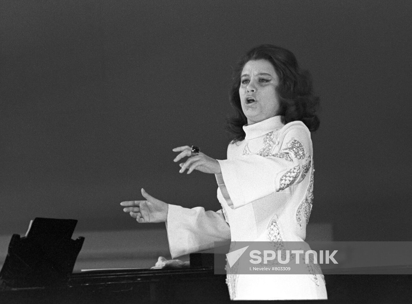 Soloist of Bolshoi Theatre Yelena Obraztsova