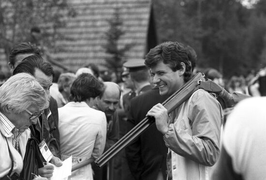 Josef Machan, medal-winner at the 1984 Friendship Games