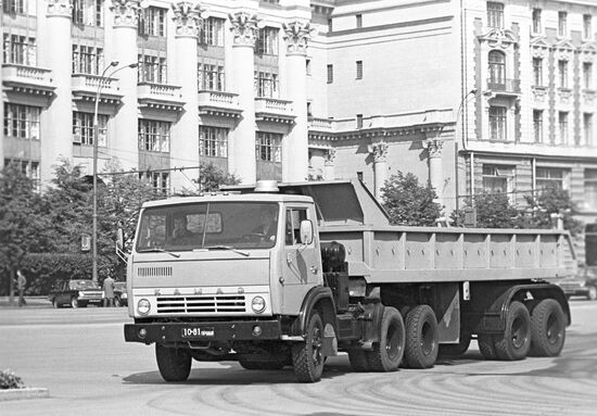 KAMAZ dump truck