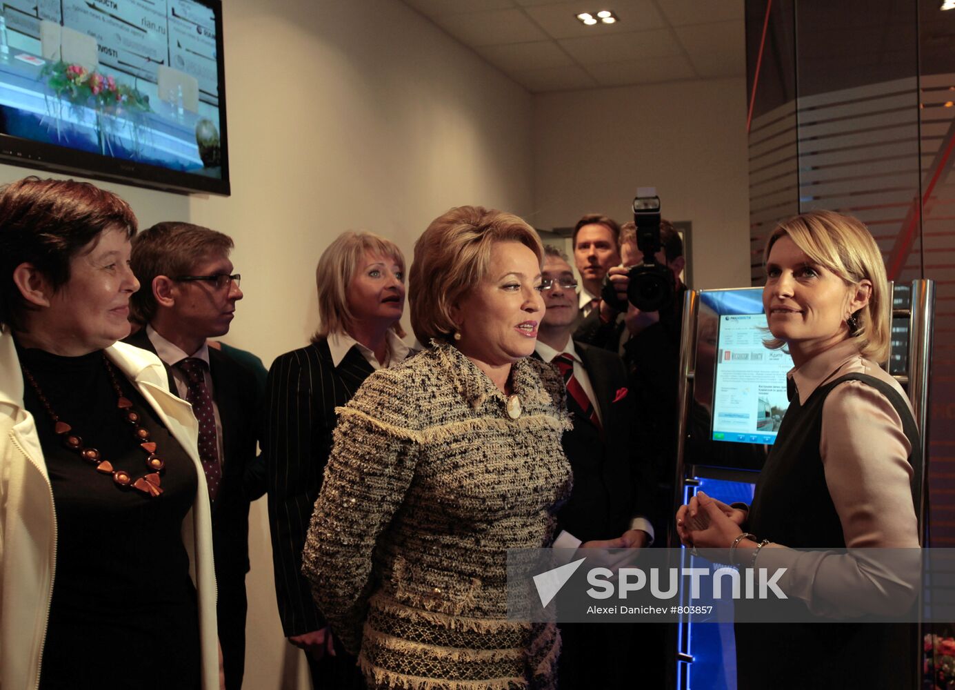 RIA Novosti launches its media center in St. Petersburg