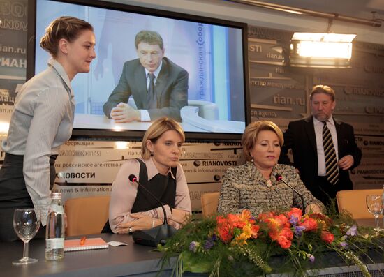 RIA Novosti launches its media center in St. Petersburg