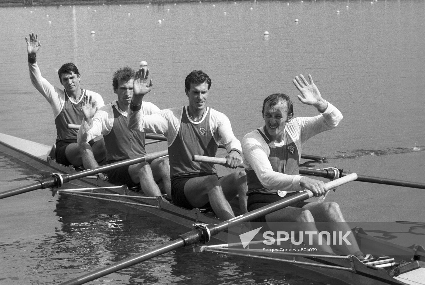 USSR rowing team