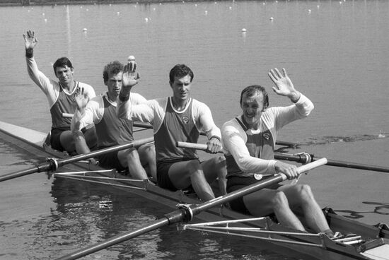 USSR rowing team