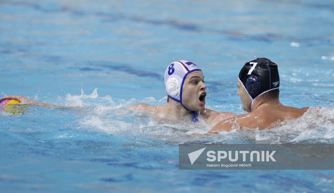 Water Polo. World League. Russia vs. Romania