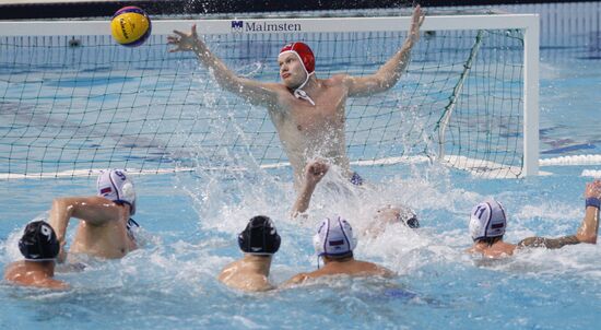 Water Polo. World League. Russia vs. Romania