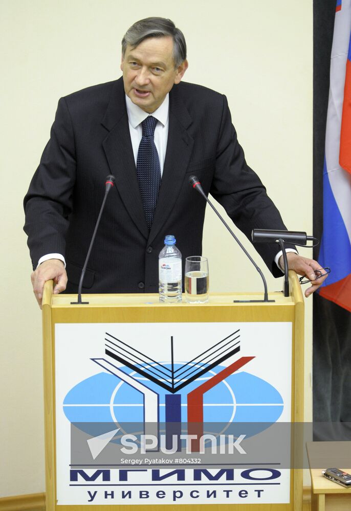 President of Slovenia Dr Danilo Turk
