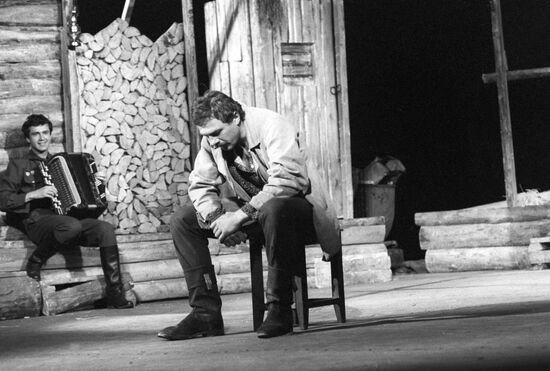 Scene from play "Paths and Crossroads"