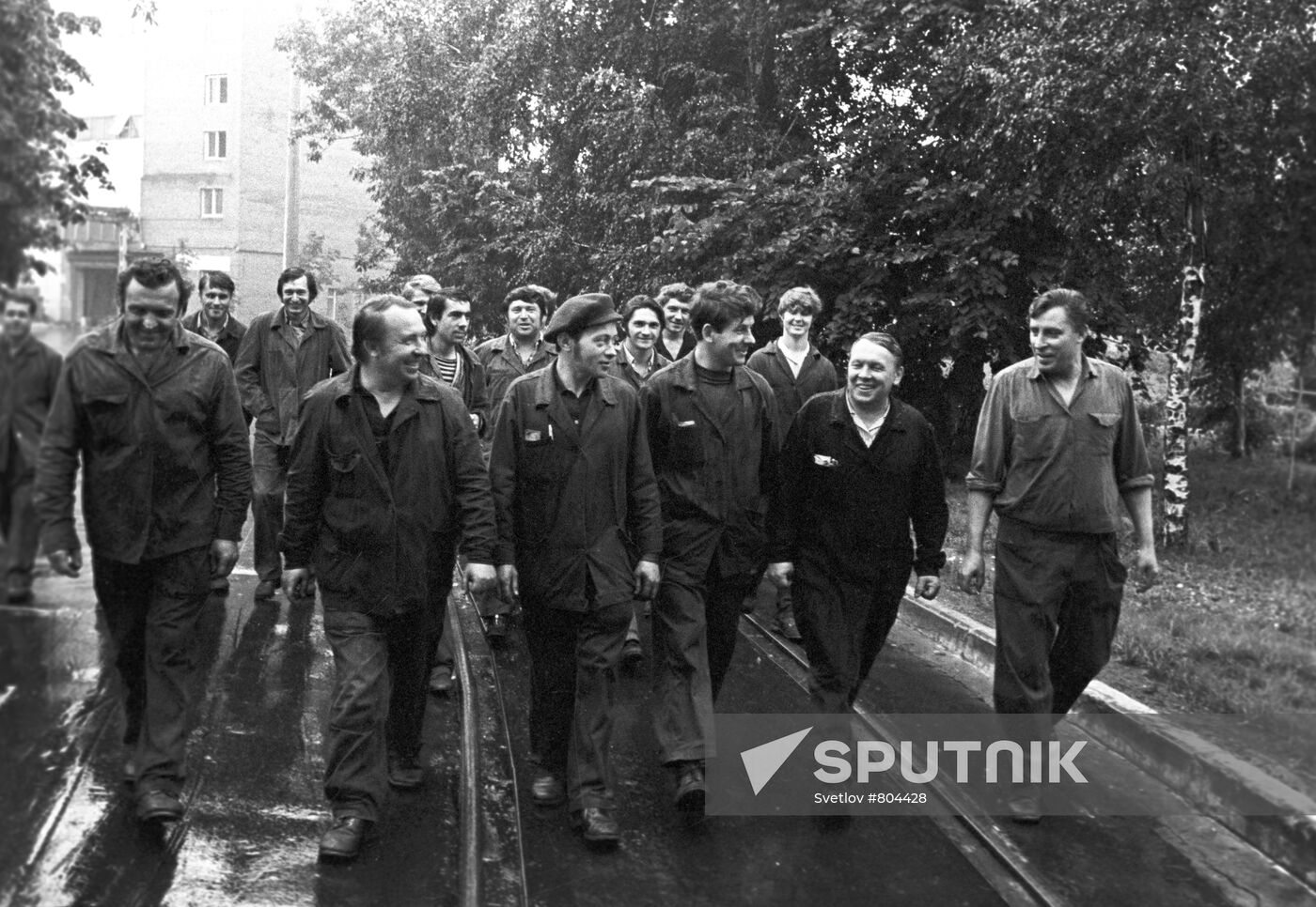 Workers of Moscow Factory of Automated Lines