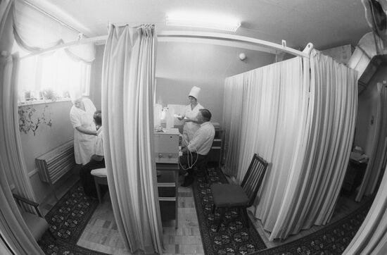 Physiotherapy room at activity therapy centre