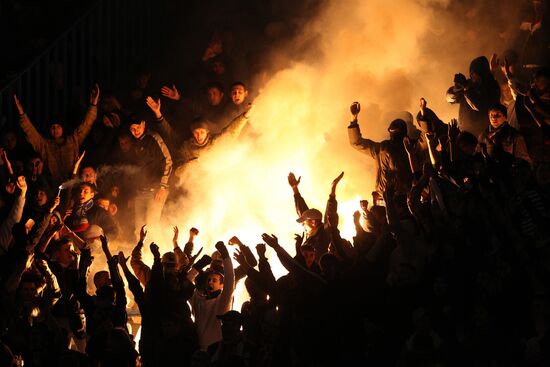 Russian football fans