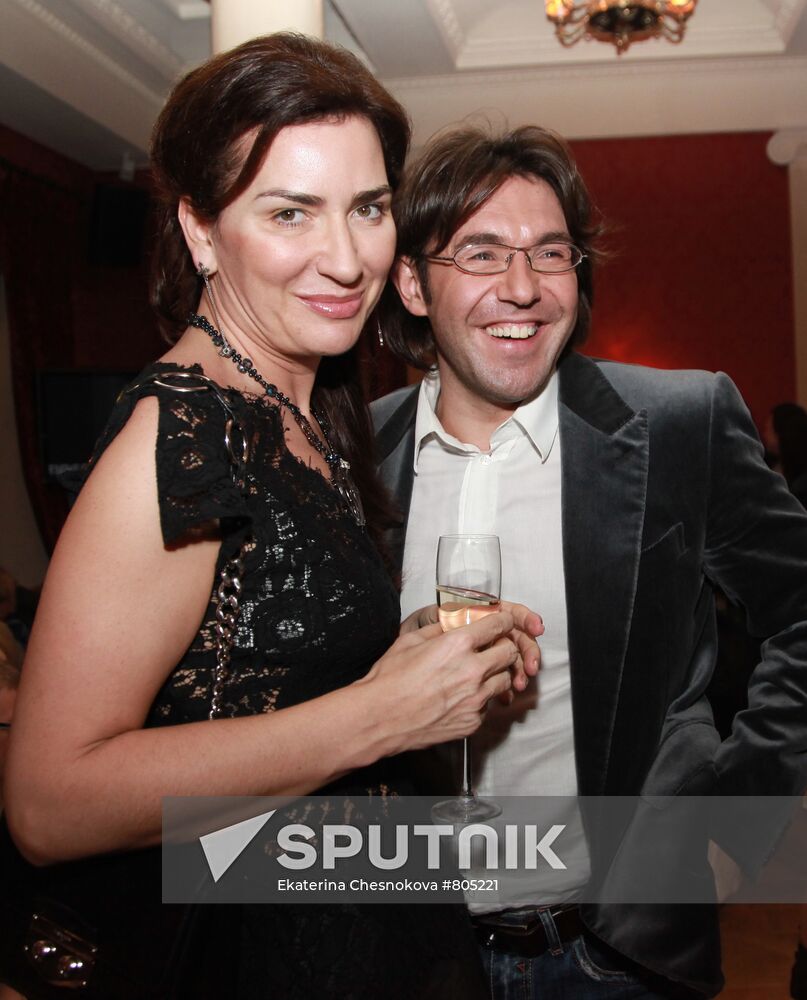Kseniya Sokolova and Andrei Malakhov