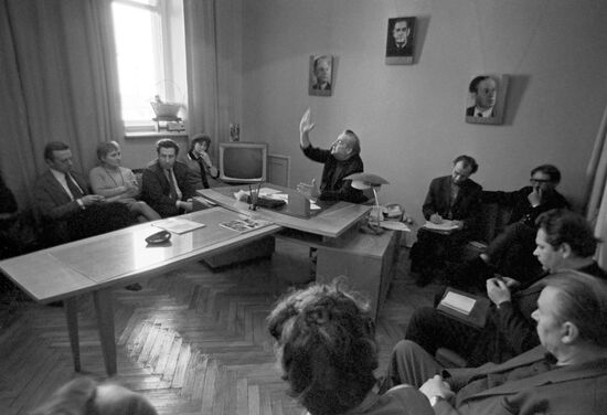 Director of Mayakovsky Theatre Andrei Goncharov