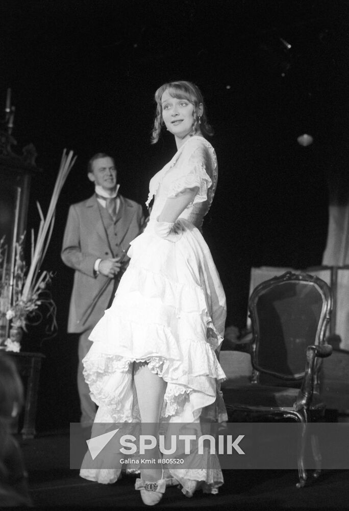 Actress Natalya Baronina
