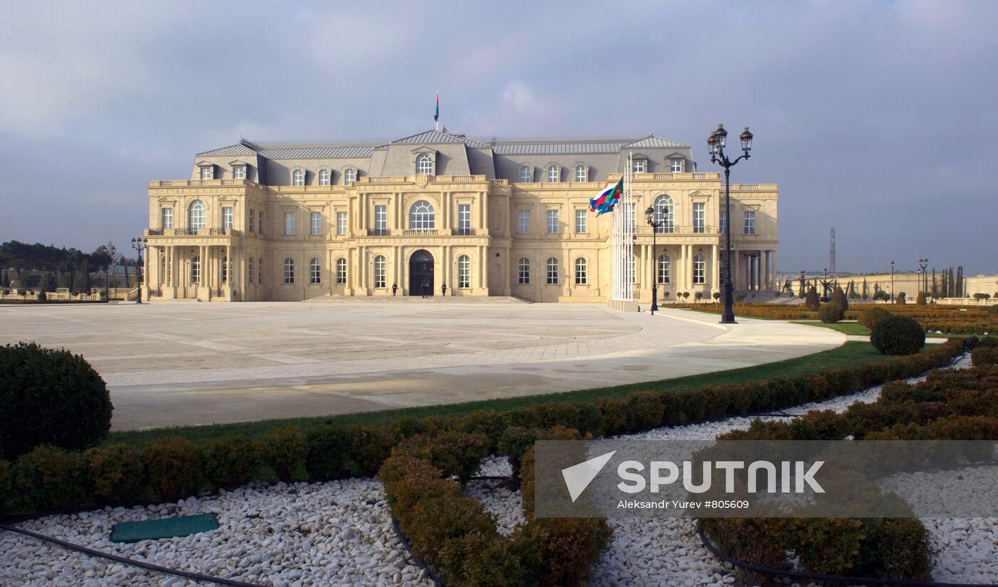 Azerbaijani presidential residence Genclik